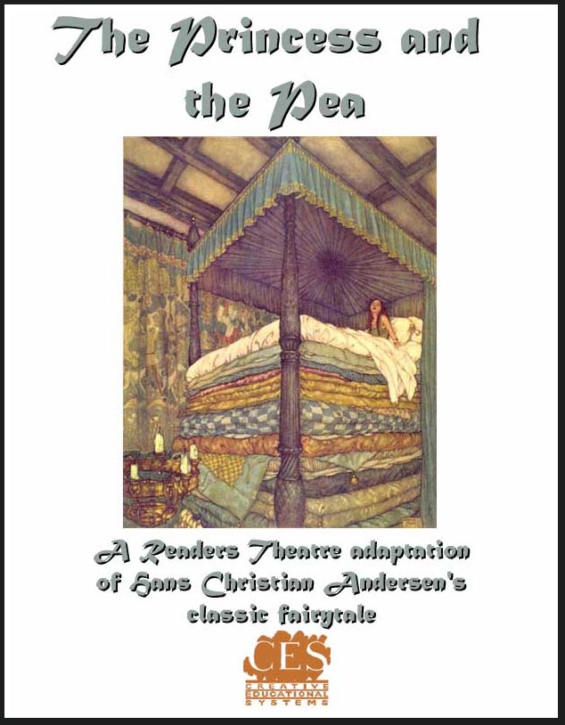 The Princess and the Pea fairytale by Hans Christian Andersen play script cover